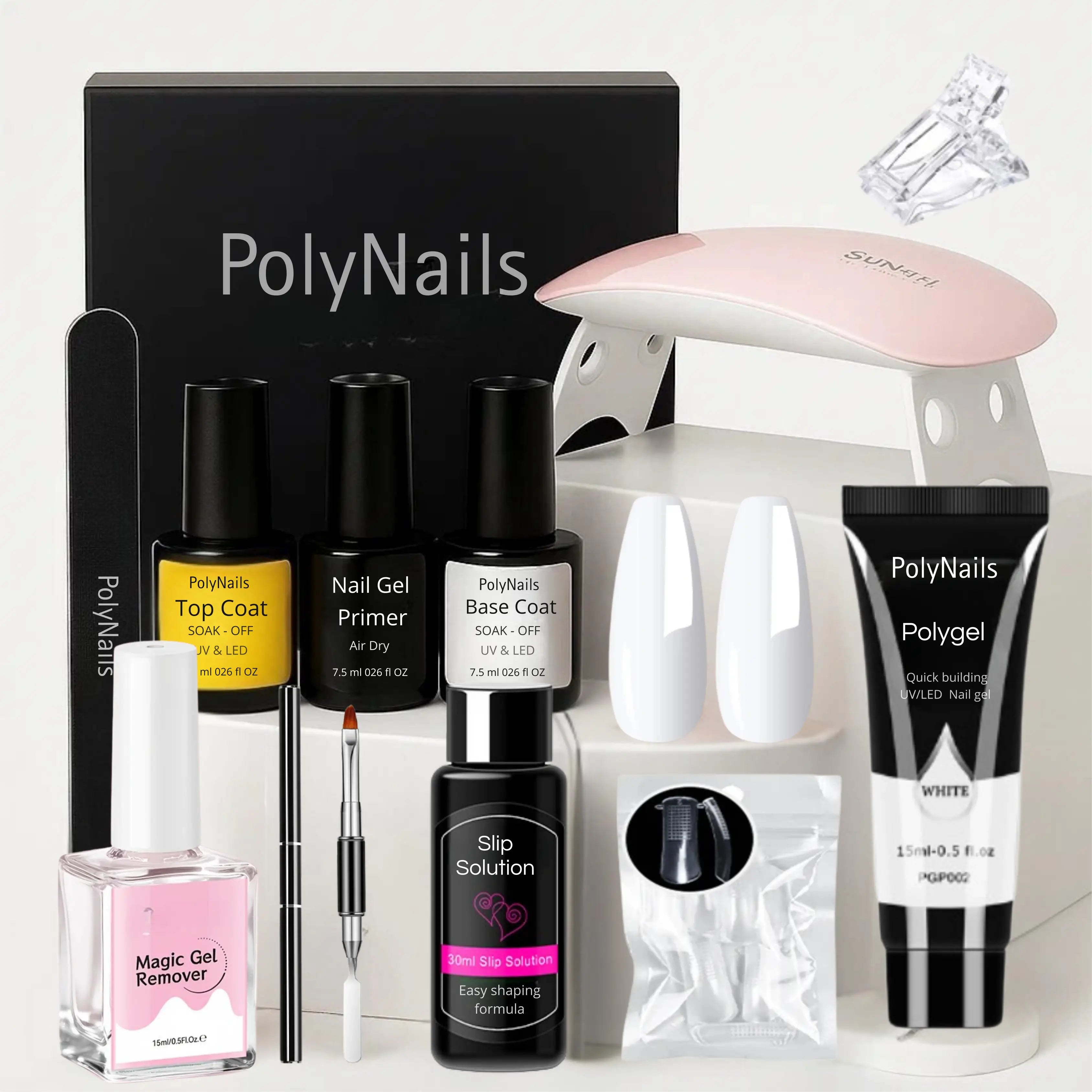 All-in-One Nail Extension Kit + Bonus Remover – DIY Pro Nails
