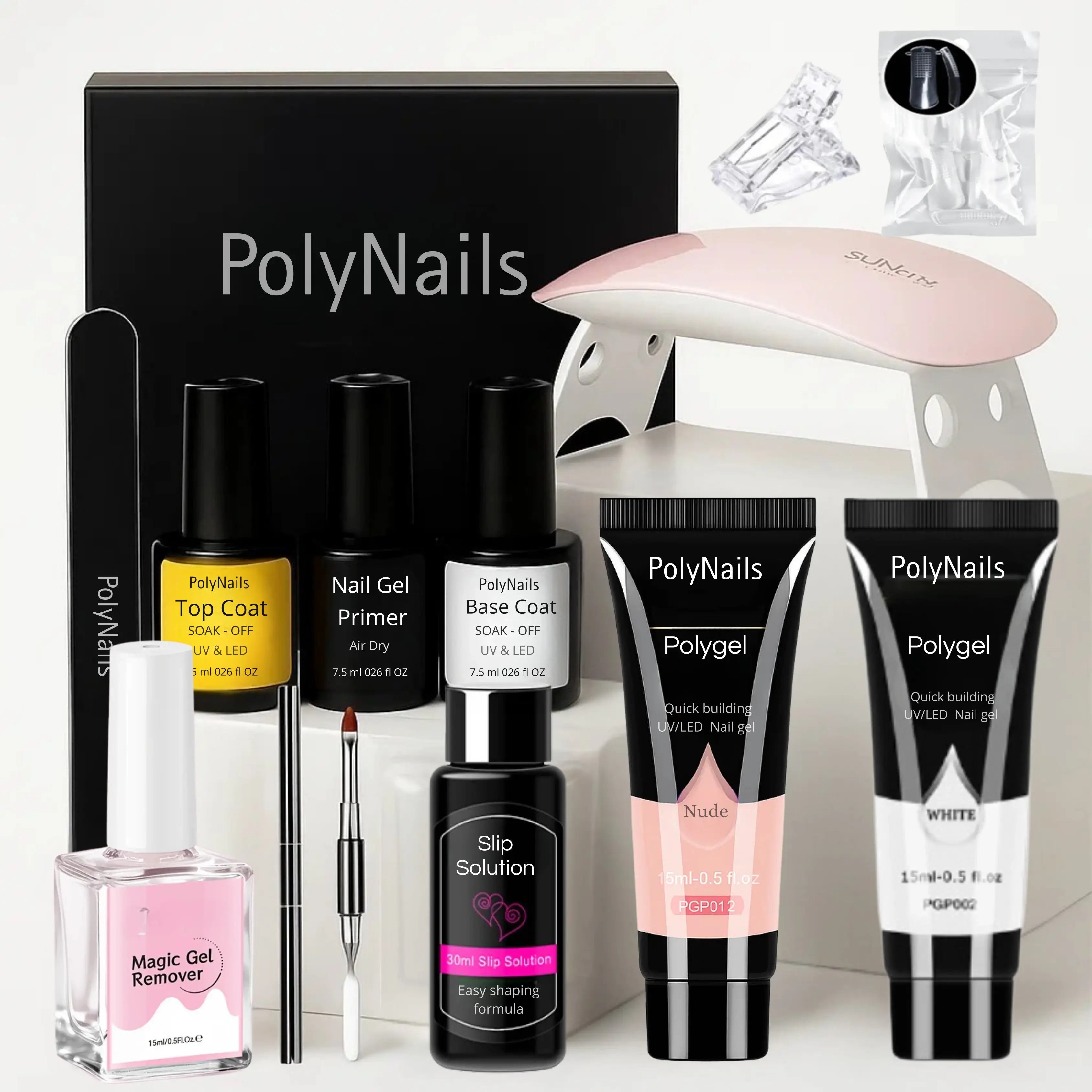 All-in-One Nail Extension Kit + Bonus Remover – DIY Pro Nails