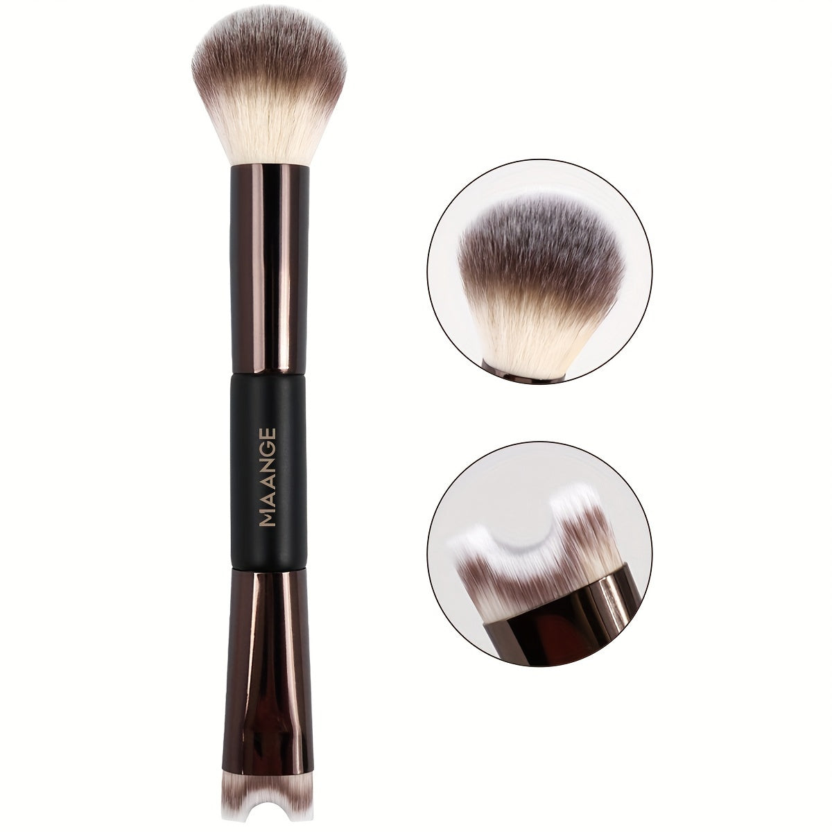 Premium Kabuki Duo Brush – Perfect for Nose Contouring
