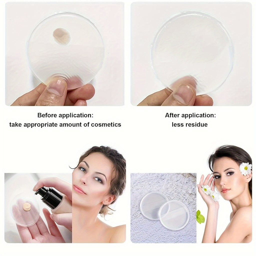 Silicone Foundation Applicator Duo – Washable & Oil-Control