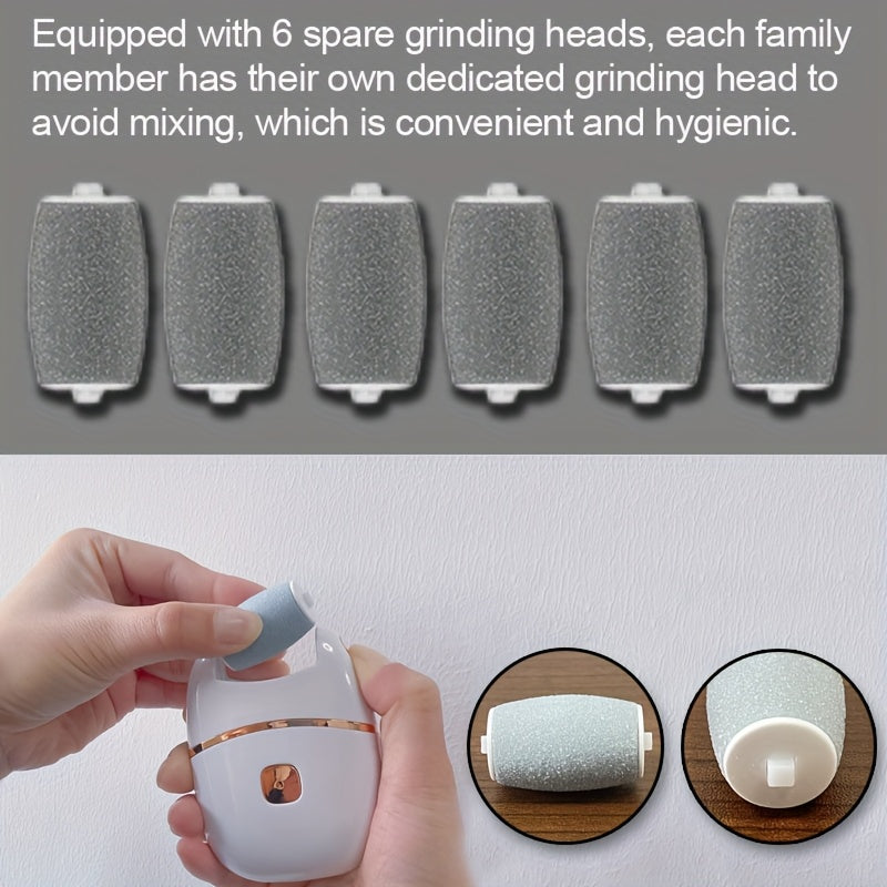 Rechargeable Electric Foot Exfoliator – Smooth & Soft Skin Care Device