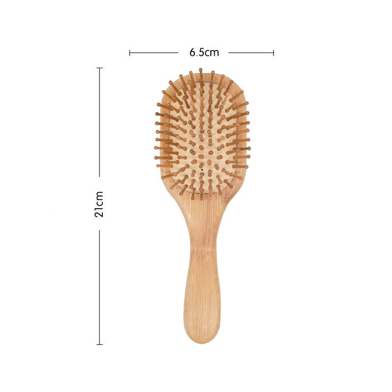 Bamboo Paddle Brush – Natural Care for Hair & Scalp