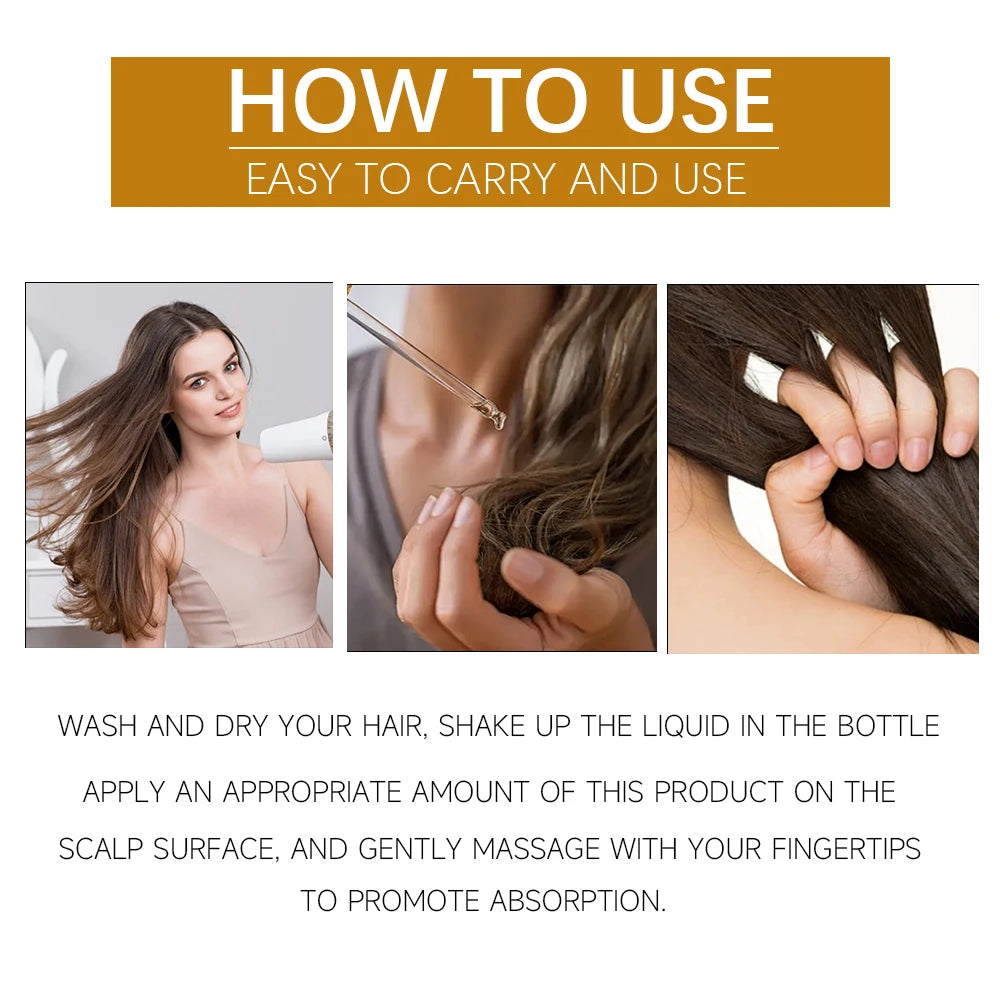 Batana & caffeine HAIR OIL Reduct Hair Loss Prevent Split Hair Care Product  Nourish Moisturize Improve Hair Quality