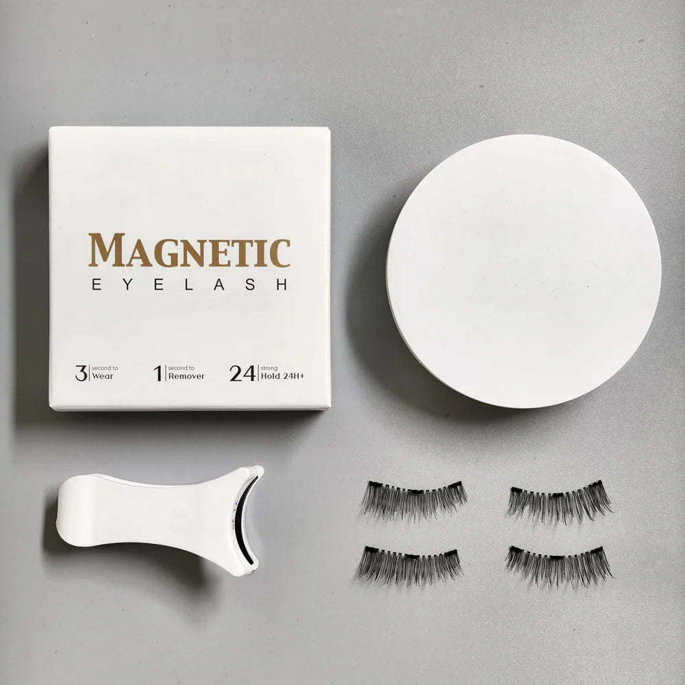 Magnetic Lashes with Applicator — Glue-Free & Reusable