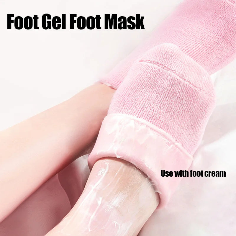 Hydrating Gel Socks – Reusable Moisturizing Care for Dry, Cracked Feet