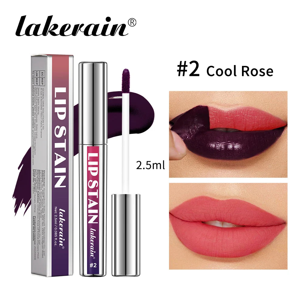Lip Tint Effect Lipstick — Waterproof & No Transfer