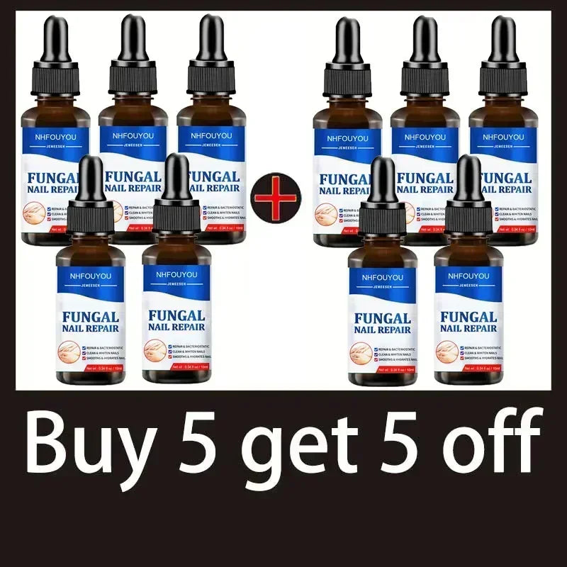 Nail Renewal Serum — Fight Fungus, Discoloration & Restore Your Nails' Natural Beauty