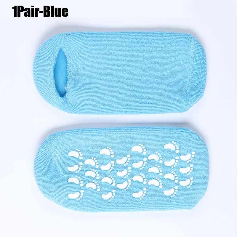 Hydrating Gel Socks – Reusable Moisturizing Care for Dry, Cracked Feet