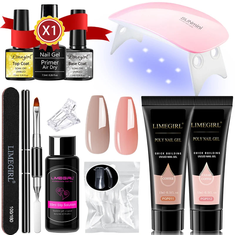 All-in-One Nail Extension Kit + Bonus Remover