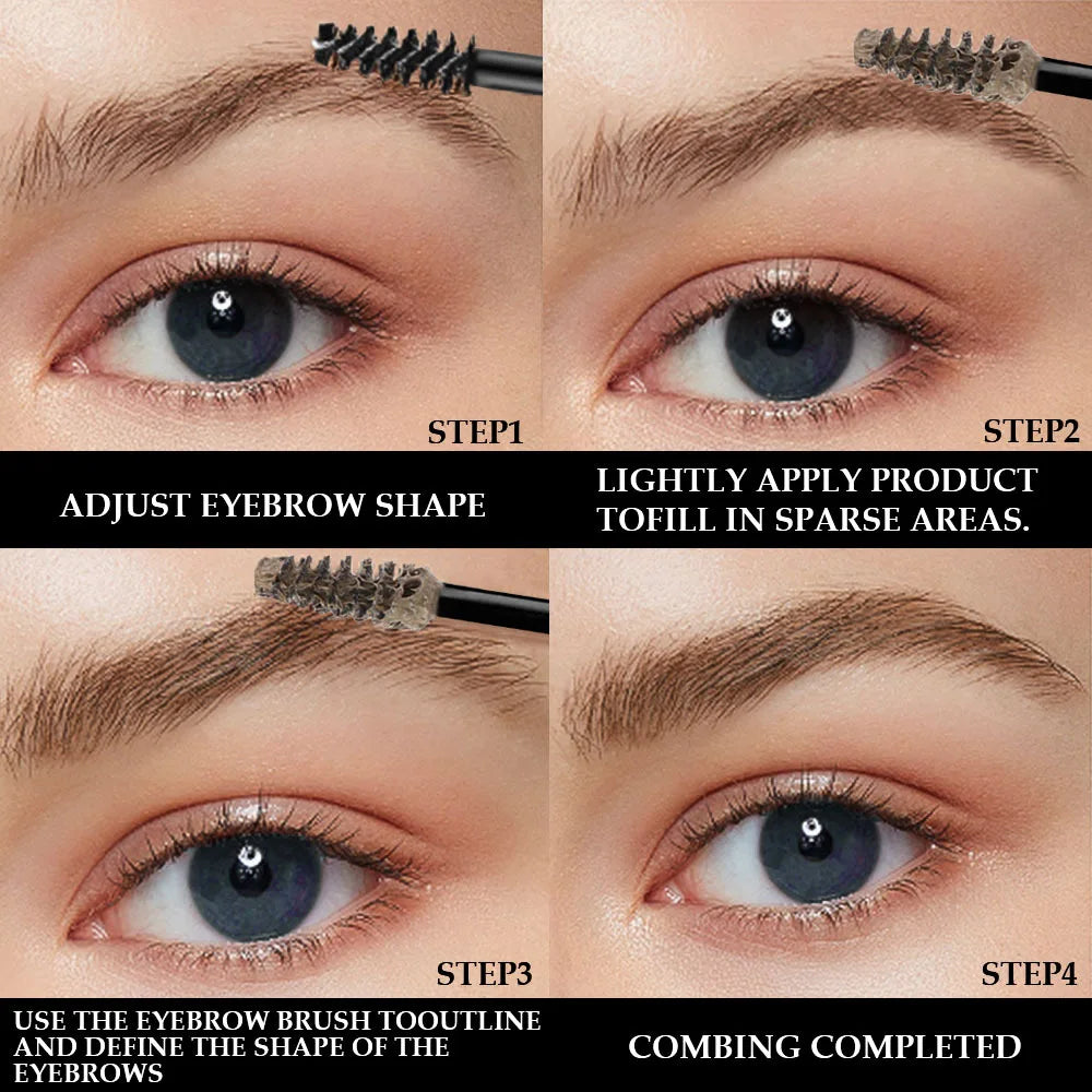 Eyebrow Dye Cream – Waterproof, Long-Lasting 16h, Natural Finish