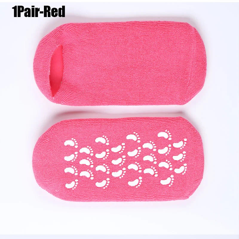 Hydrating Gel Socks – Reusable Moisturizing Care for Dry, Cracked Feet