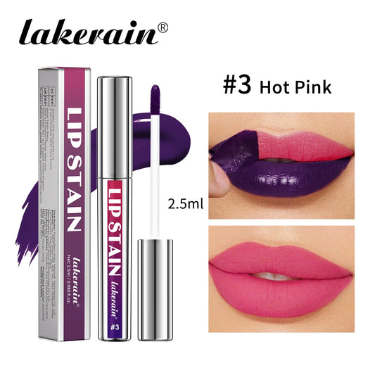 Lip Tint Effect Lipstick — Waterproof & No Transfer