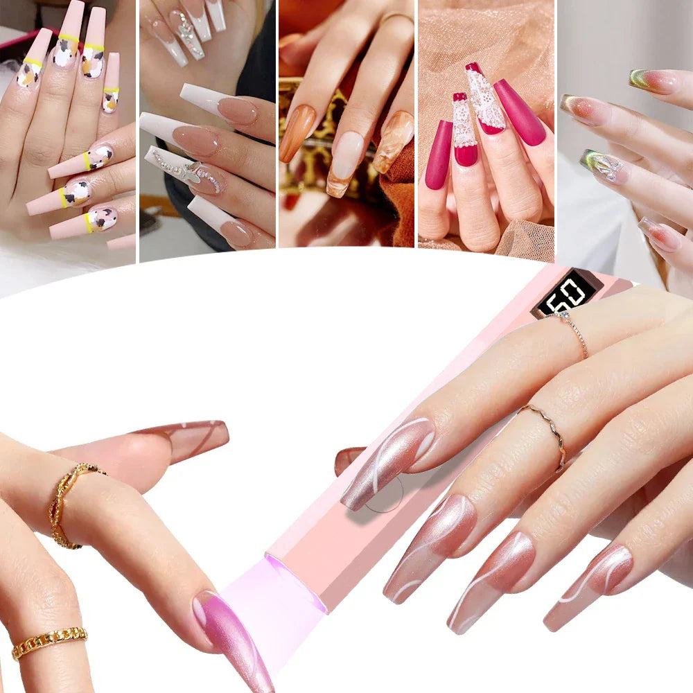 Portable Nail Dryer Light — Compact e Efficient