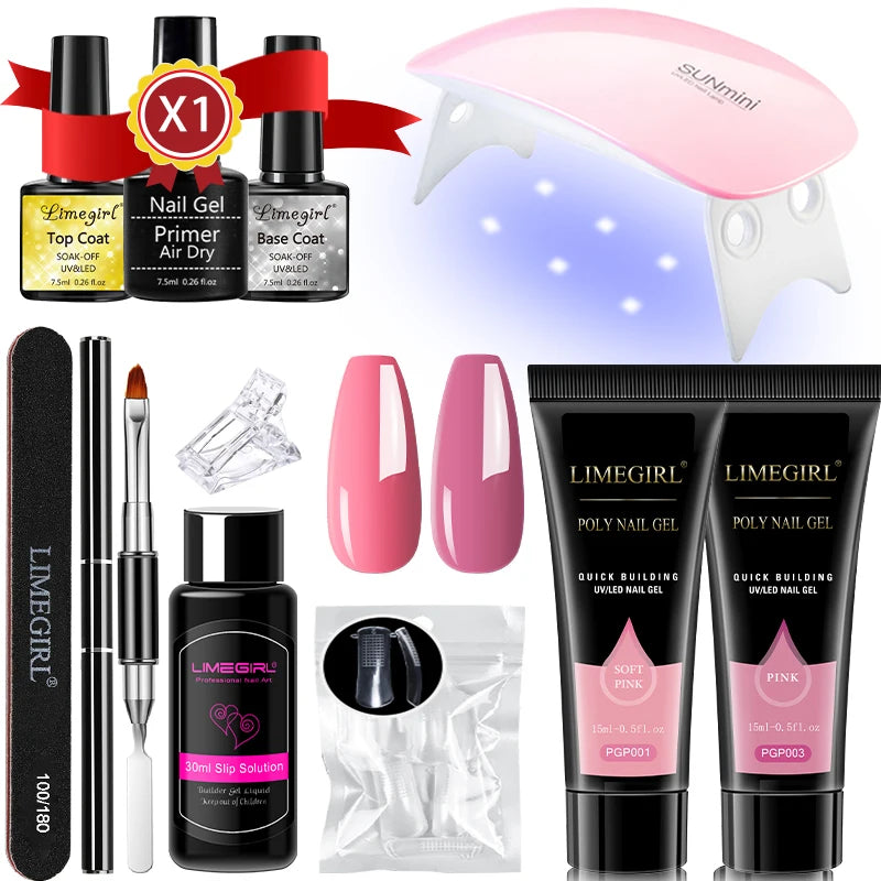 All-in-One Nail Extension Kit + Bonus Remover