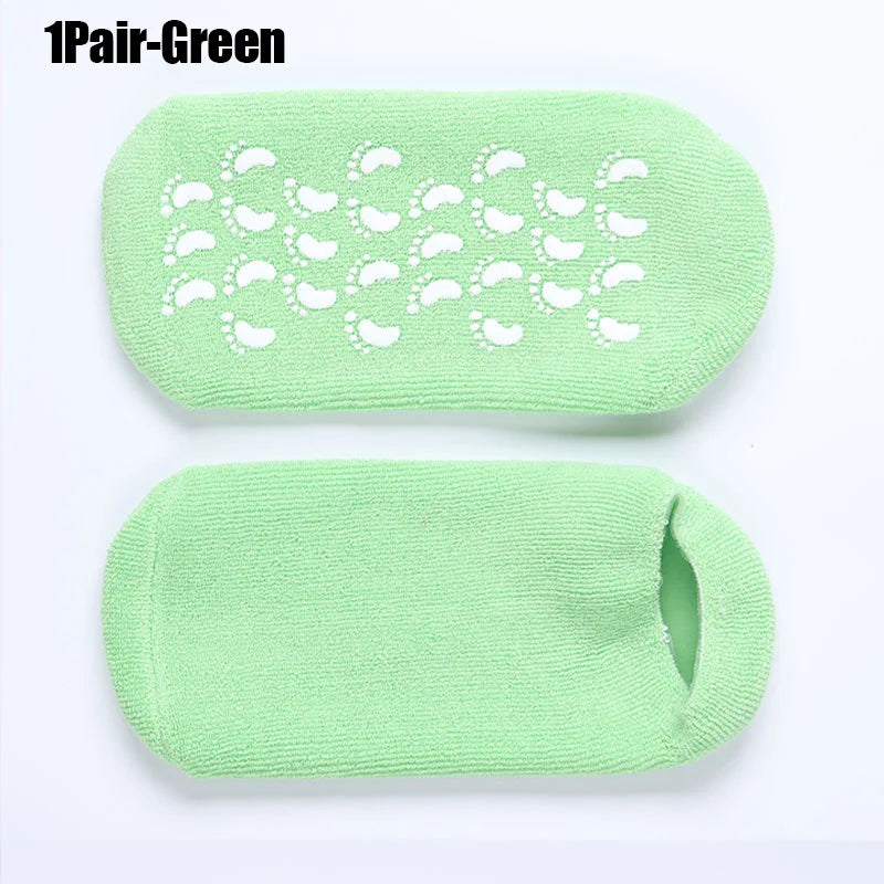 Hydrating Gel Socks – Reusable Moisturizing Care for Dry, Cracked Feet