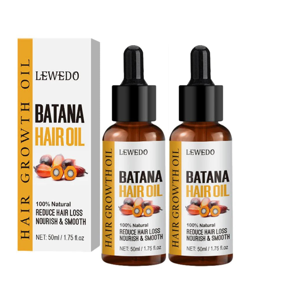 1/2PCs Natural Batana Oil For Hair Growth Pure Batana Oil Hair Shine Strengthen For Women Prevent Hair Loss Eliminate Split Ends