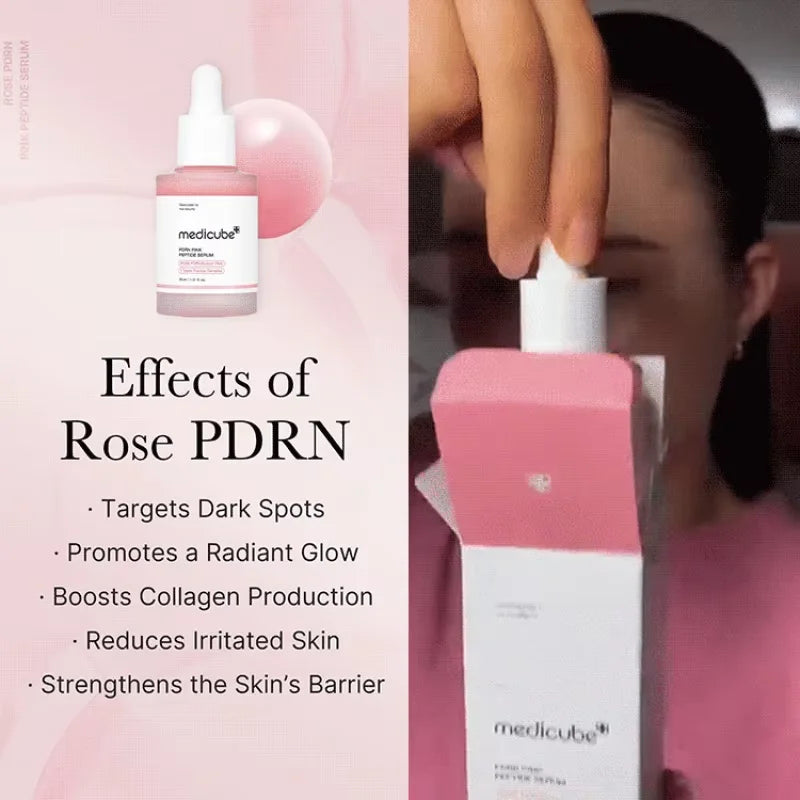 Pink Peptide Collagen Essence - Firming, Brightening e Deep Moisturizing
