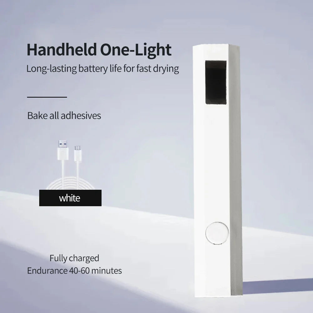 Portable Nail Dryer Light — Compact e Efficient