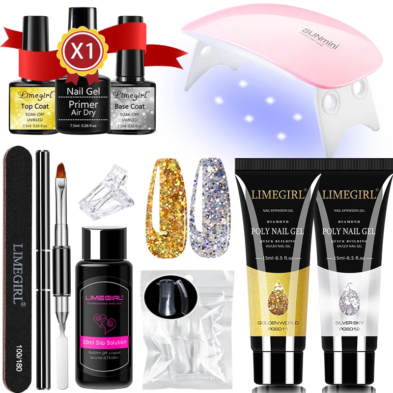 All-in-One Nail Extension Kit + Bonus Remover