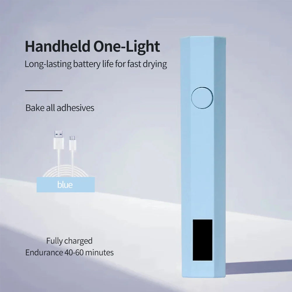 Portable Nail Dryer Light — Compact e Efficient