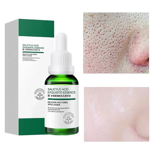 Salicylic Acid Pore Refining Essence Moisturizing Firming Anti-Wrinkle Improve Rough Skin 30ml