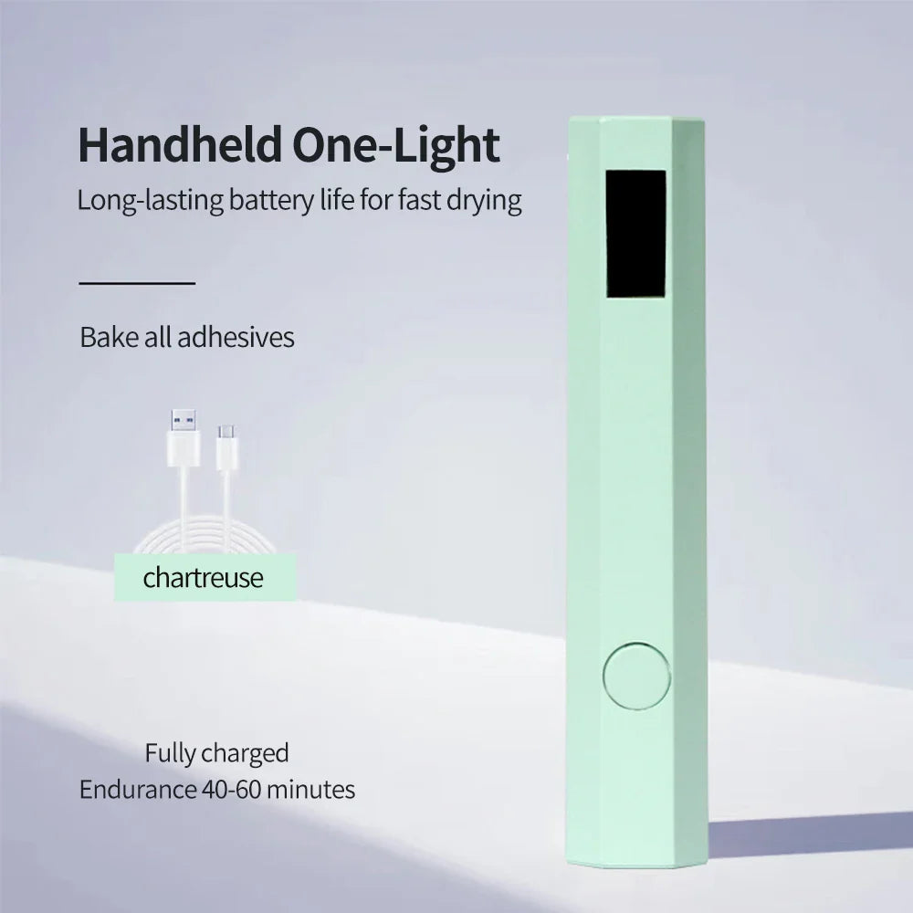 Portable Nail Dryer Light — Compact e Efficient