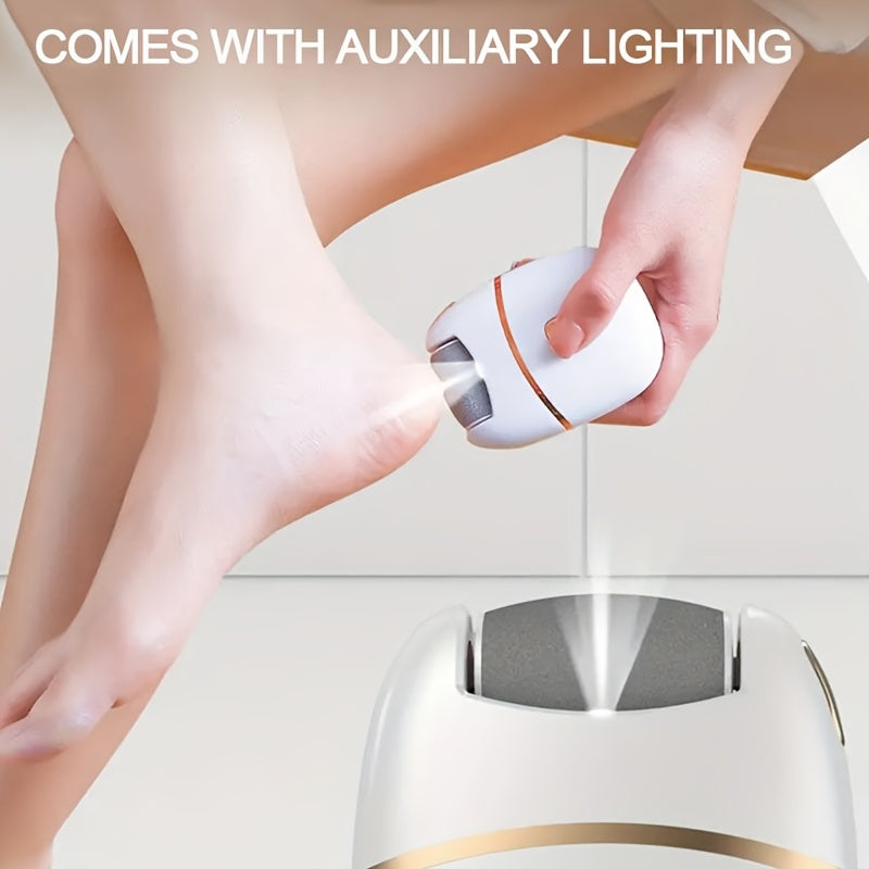Rechargeable Electric Foot Exfoliator – Smooth & Soft Skin Care Device