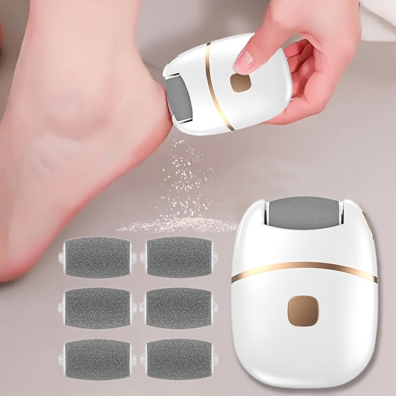 Rechargeable Electric Foot Exfoliator – Smooth & Soft Skin Care Device