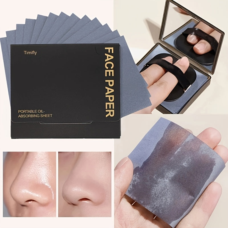 Bamboo Charcoal Blotting Papers – Instant Shine Control