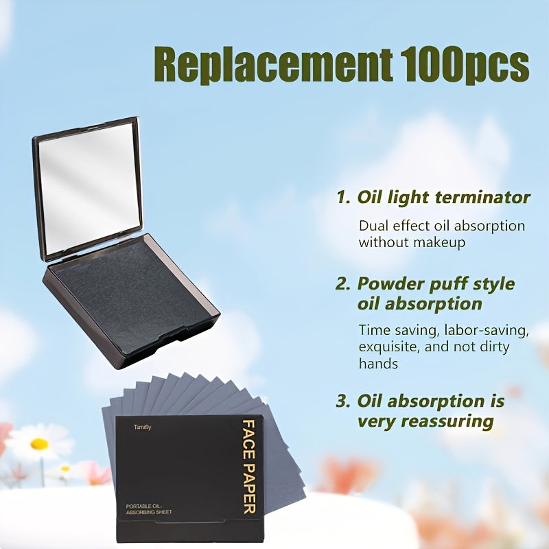 Bamboo Charcoal Blotting Papers – Instant Shine Control